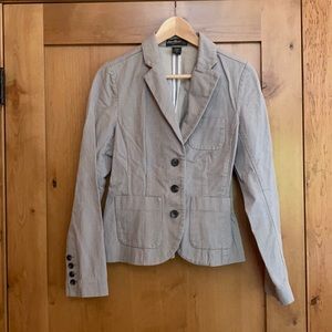 Eddie Bauer pinstripe blazer